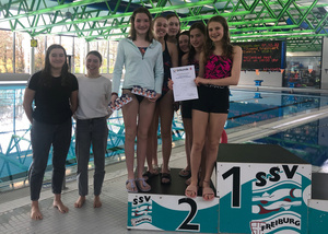 Jugend trainiert für Olympia Schwimmen Dezember 2022